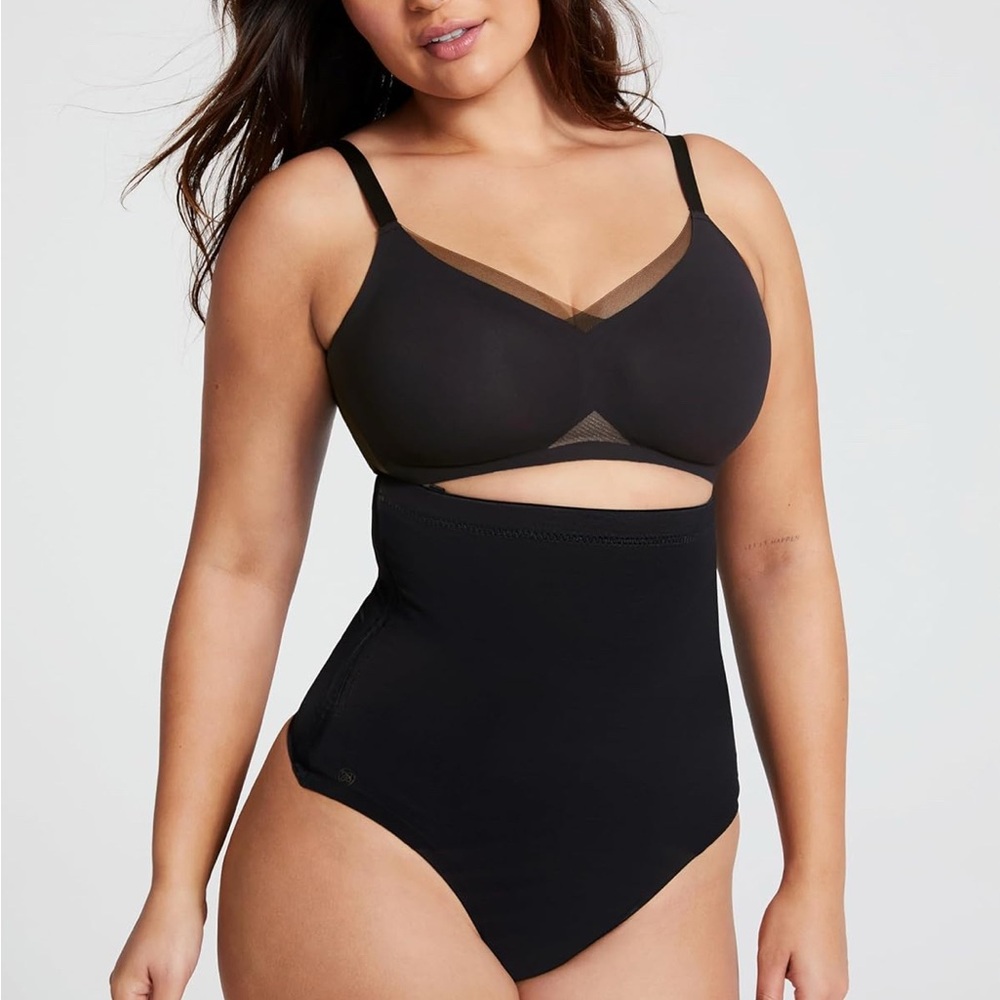 HONEYLOVE Shapewear for Women - SuperPower Thong - Tummy Control Underwear